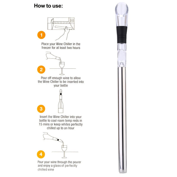 Stainless Steel Liquor Cooler with Pourer