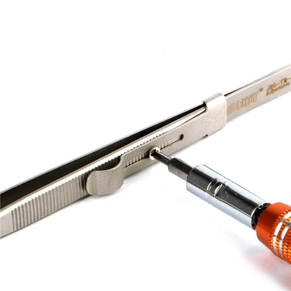 Adjustable Anti-static Stainless Steel Tweezers