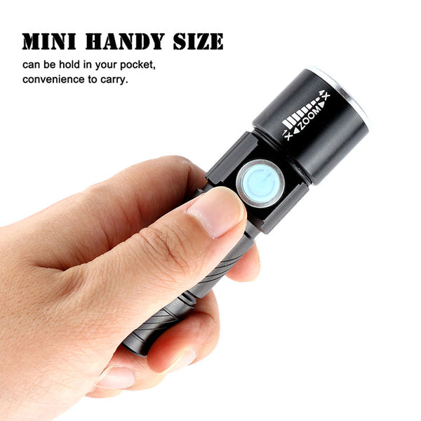 Rechargeable LED Flashlight Torch