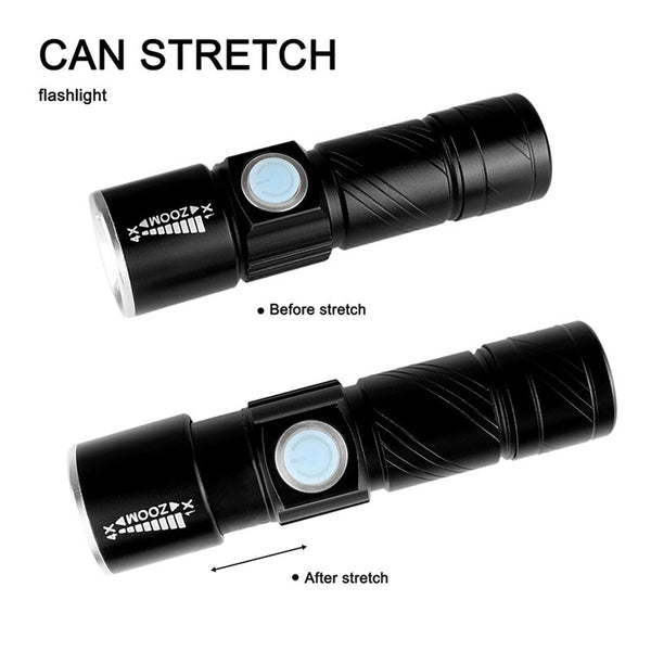 Rechargeable LED Flashlight Torch