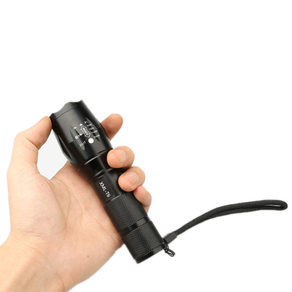 5 Modes LED Zoomable Flashlight Torch