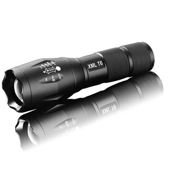 5 Modes LED Zoomable Flashlight Torch