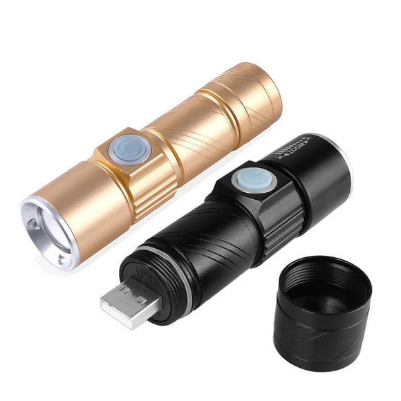 Rechargeable LED Flashlight Torch