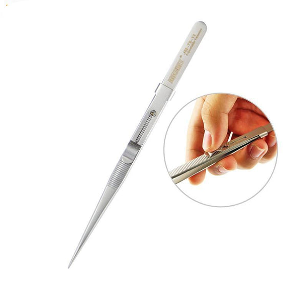 Adjustable Anti-static Stainless Steel Tweezers